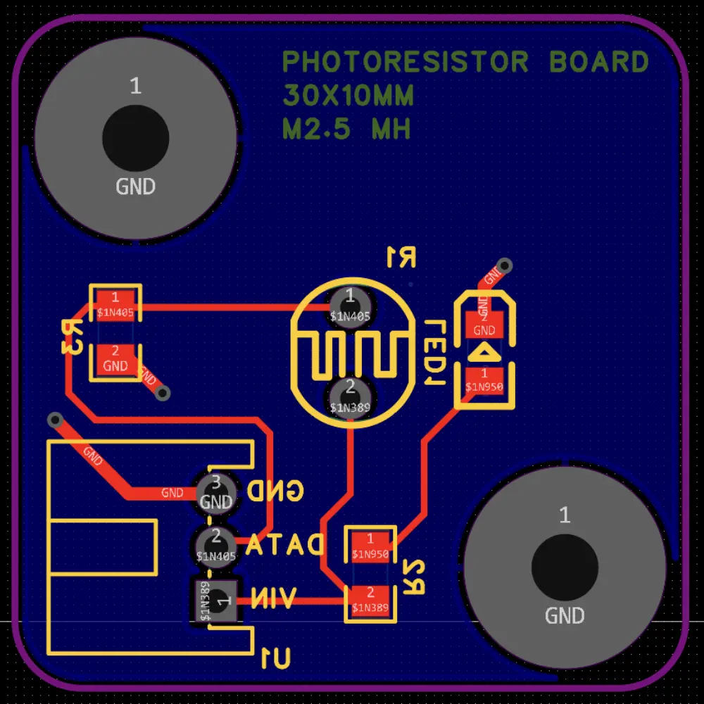 Custom LDR Board Design